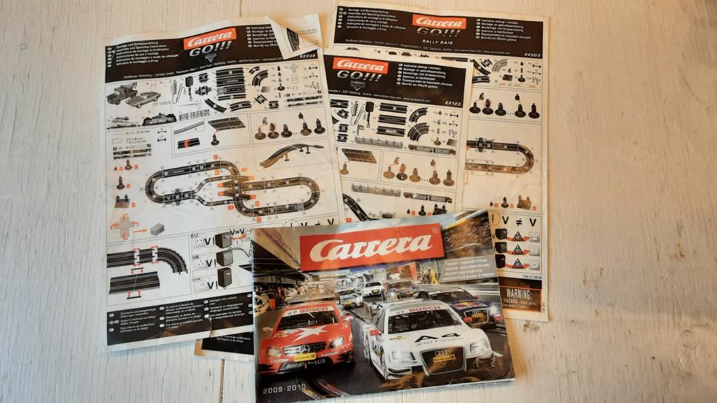 Zeer complete carrera racebaan, Ophalen, Elektrisch, Carrera