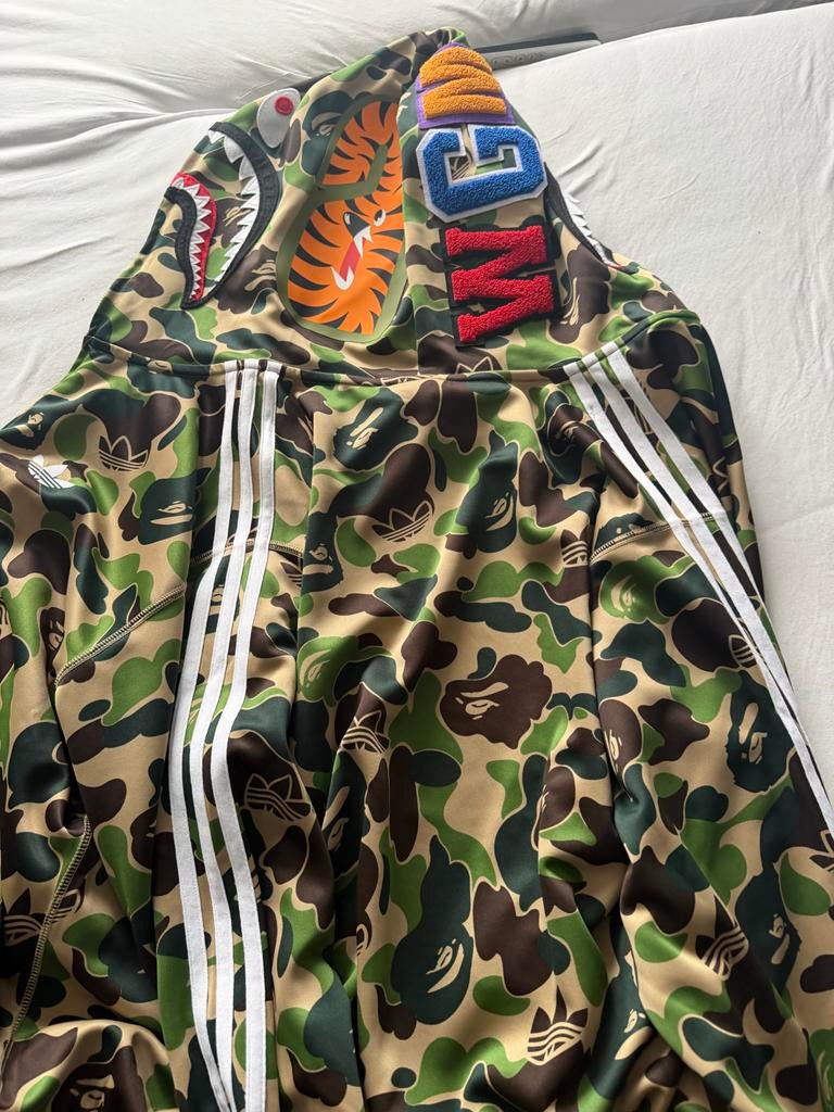 Bape x Adidas Camo Vest - Exclusief Design, Ophalen of Verzenden, Zo goed als nieuw