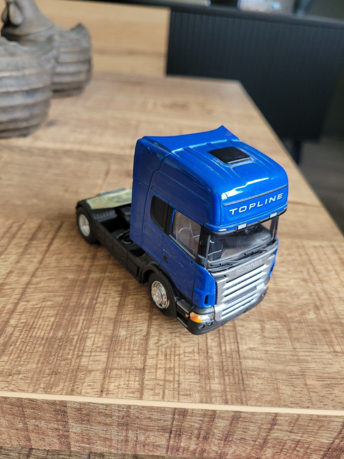 scania truck, Hobby en Vrije tijd, Modelauto's | 1:50, Tekno, Zo goed als nieuw, Tekno, Bus of Vrachtwagen