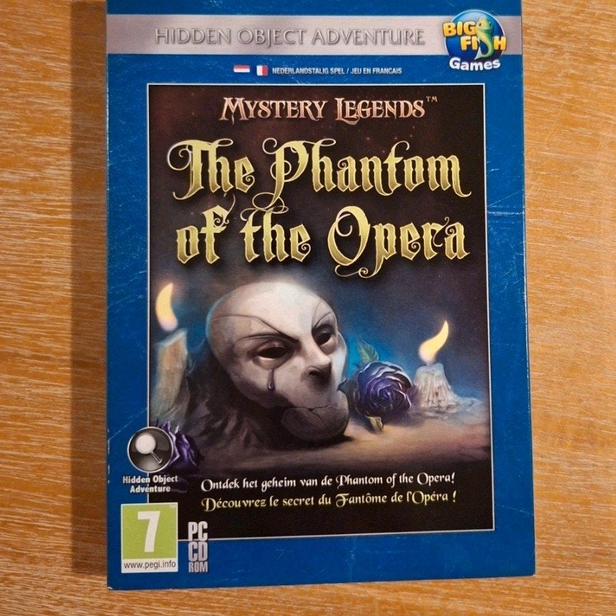 Mystery Legends: The Phantom of the Opera PC Game, Spelcomputers en Games, Puzzel en Educatief, 1 speler, Ophalen of Verzenden