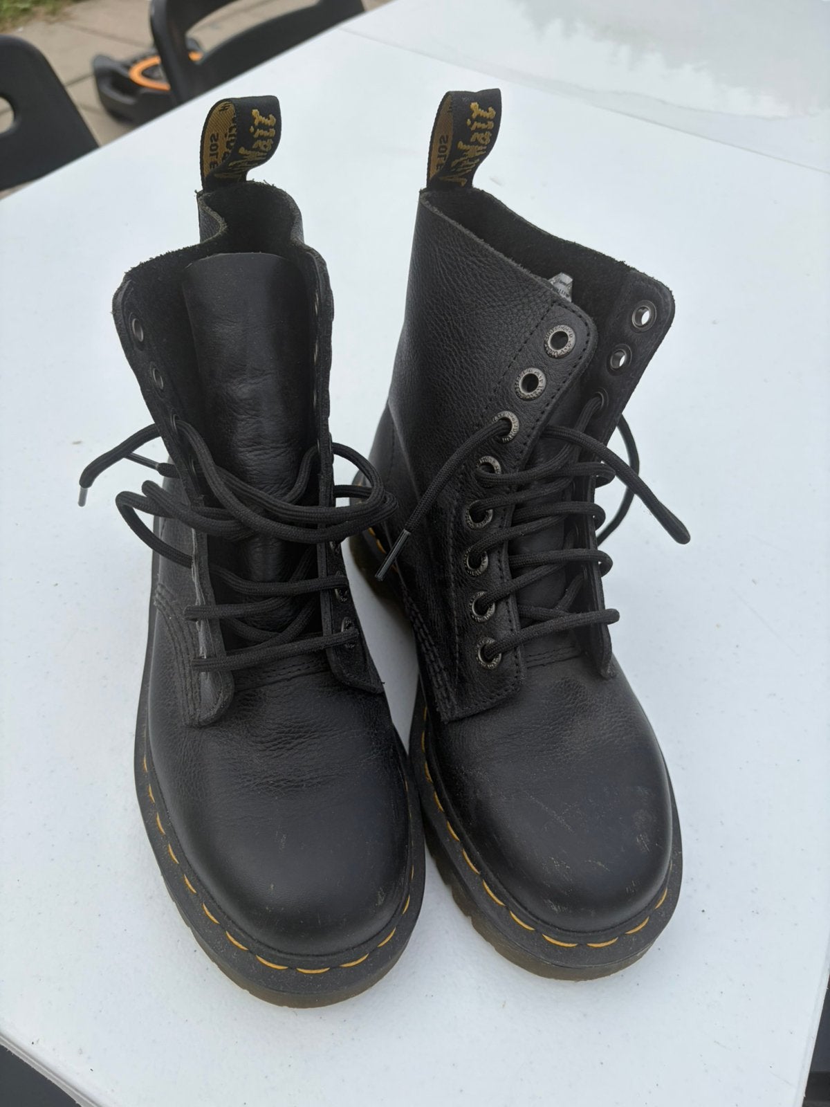Dr Martens maat 38, Kleding | Dames, Schoenen, Ophalen of Verzenden, Zo goed als nieuw, Zwart