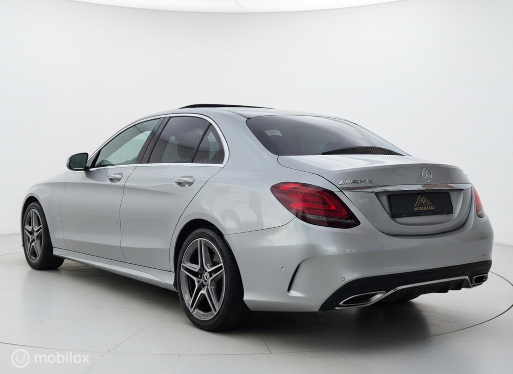 Mercedes C-klasse 180 AMG Schuifdak|Matrix|Carplay |Camera|A, Auto's, Mercedes-Benz, Automaat, Gebruikt, Zwart, Sedan
