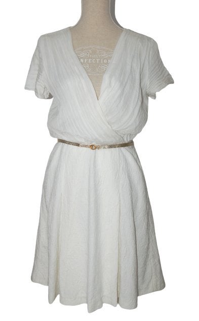 Nieuw Twin Set Simona Barbieri jurk, jurkje, wit, Mt. L, Twinset, Wit, Maat 42/44 (L), Nieuw