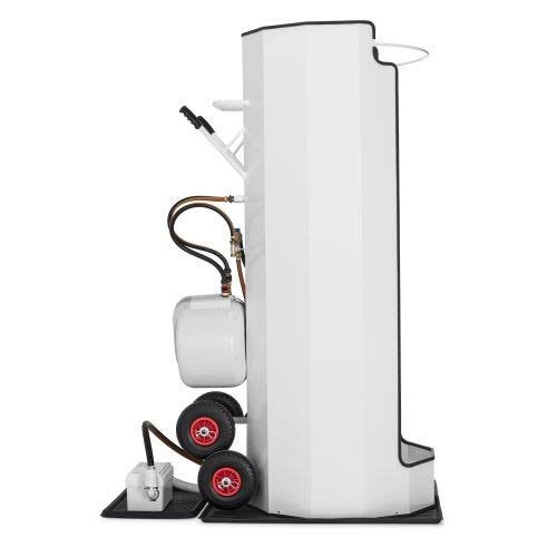 Tijdelijke mobiele nooddouche douchecabine badkamer, Ophalen, Boiler, Minder dan 20 liter, Minder dan 3 jaar oud
