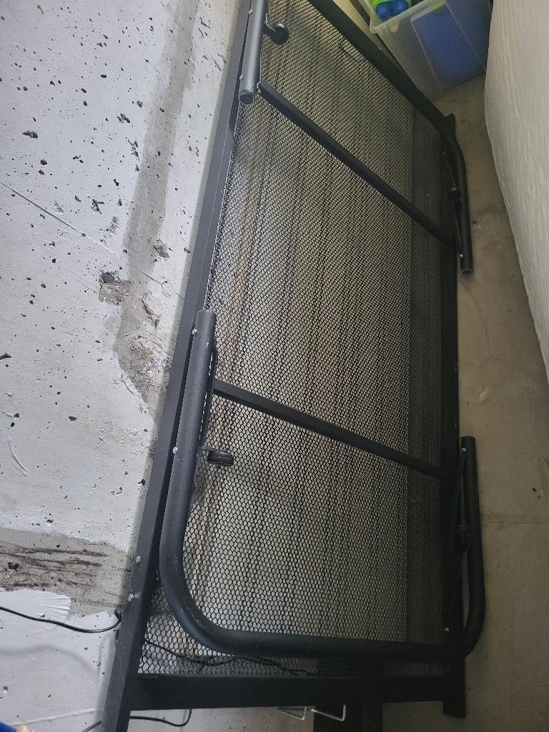 1 persoonsbed met matras, Ophalen, Gebruikt, 90 cm, Eenpersoons