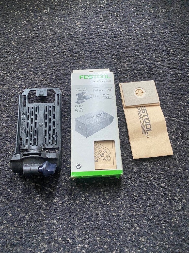 Papierfilter voor turbo-afzuiging met houder. Festool