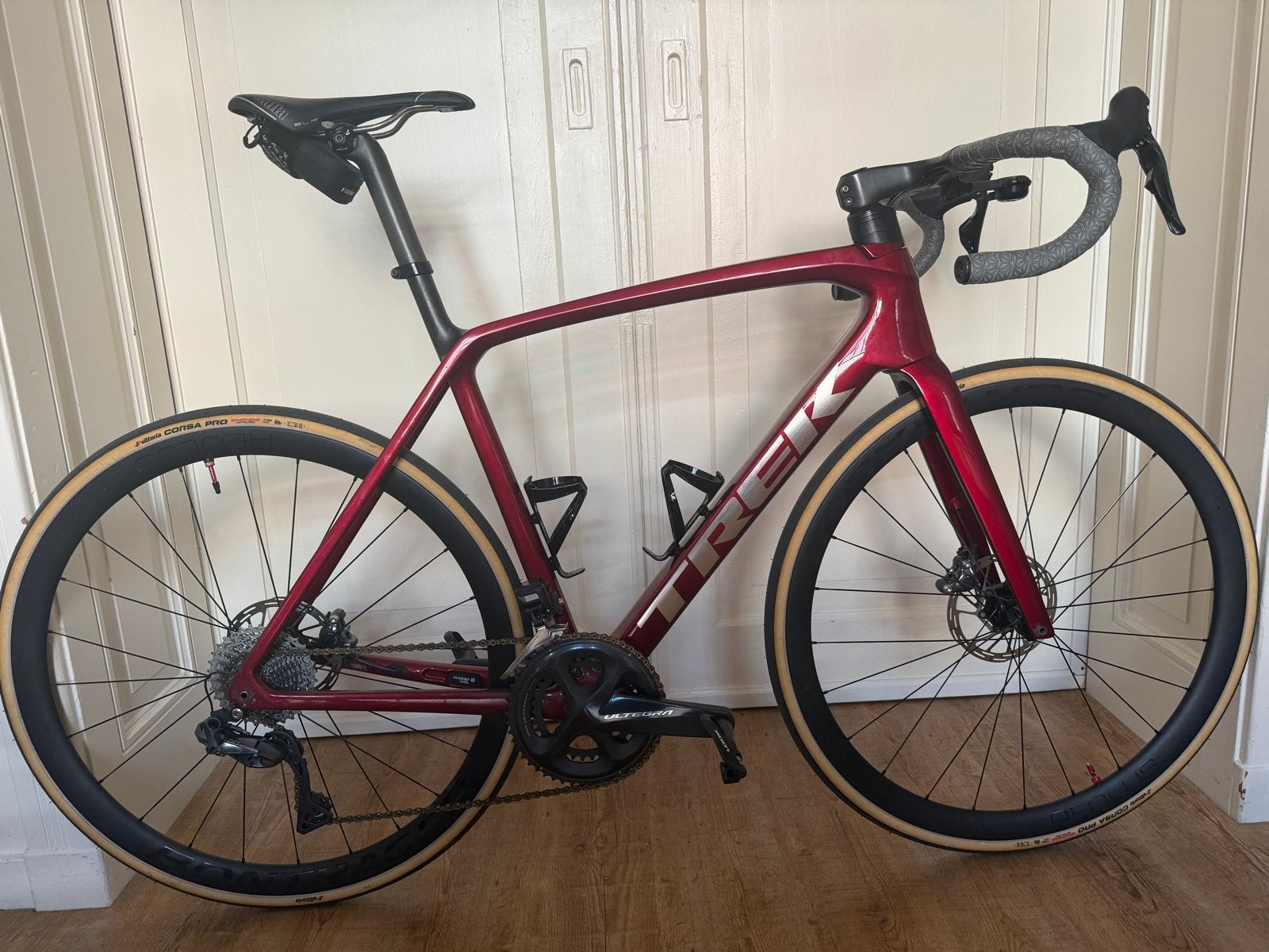 Trek Emonda SLR7 OCLV 800 Ultegra Di2 maat 56, 28 inch, Carbon, Heren, Zo goed als nieuw