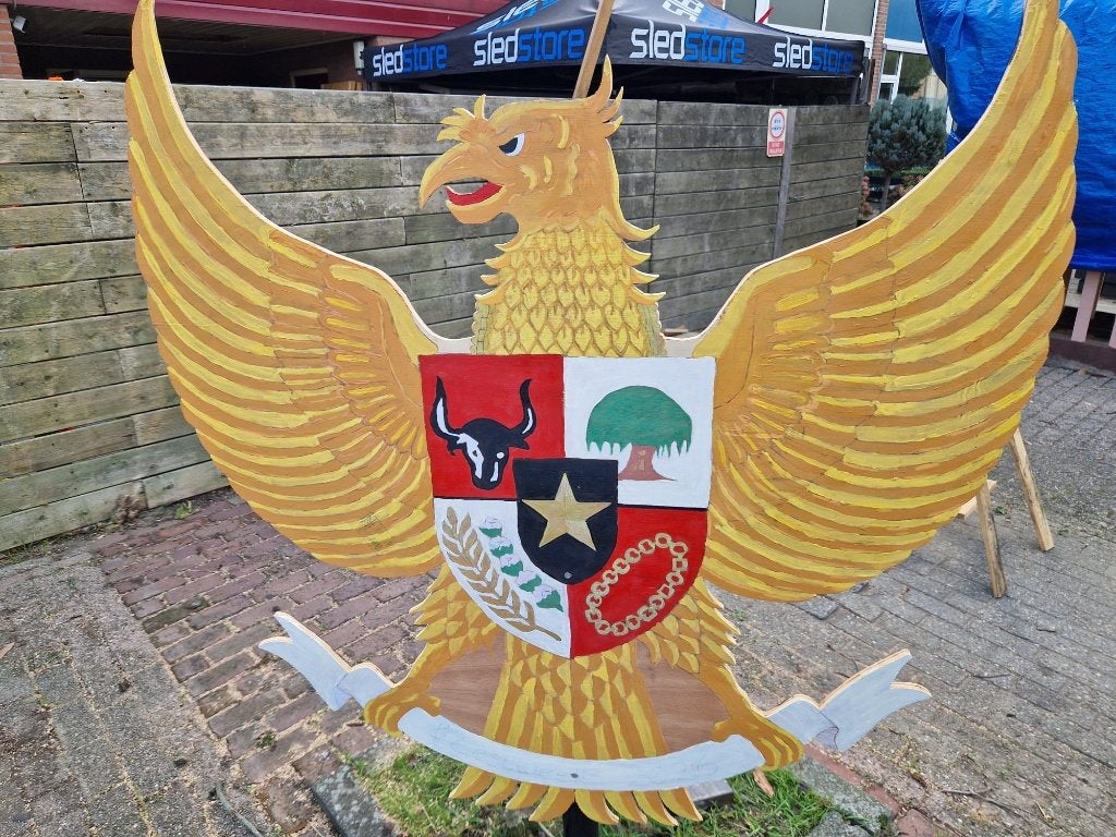 Grote Garuda Pancasila Decoratie - Indonesisch Symbool, Ophalen, Gebruikt