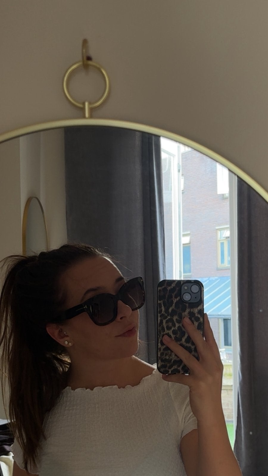 Tom ford zonnebril, Sieraden, Tassen en Uiterlijk, Zonnebrillen en Brillen | Dames, Overige merken, Zonnebril, Bruin, Nieuw
