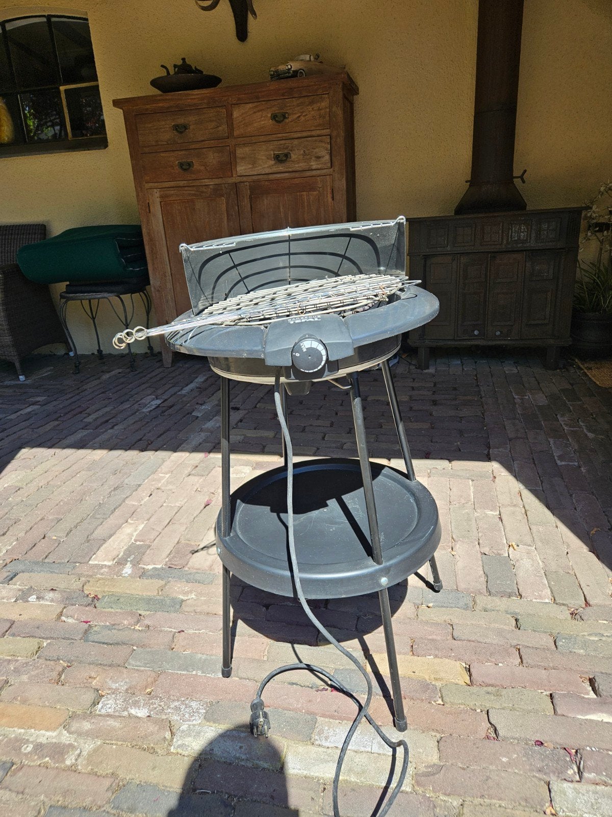 zgan electrische bbq van Tefal, Tuin en Terras, Ophalen of Verzenden, Zo goed als nieuw