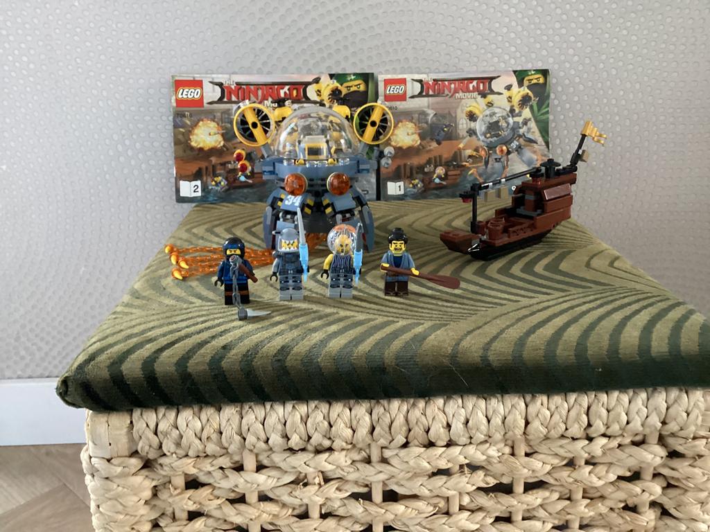 Lego ninjago movie vliegende kwal duikboot set 70610, Kinderen en Baby's, Speelgoed | Duplo en Lego, Lego, Ophalen of Verzenden