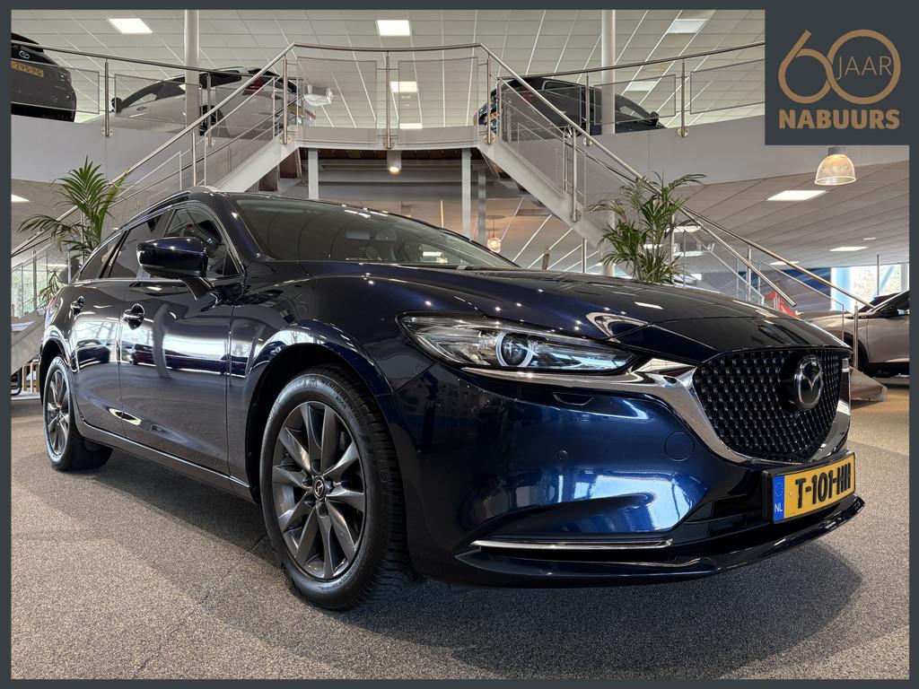 Mazda 6 Sportbreak 2.0 SkyActiv-G 165pk Centre-Line NL auto,, Auto's, Mazda, Bedrijf, Te koop, 6 sportbreak, 360° camera, ABS
