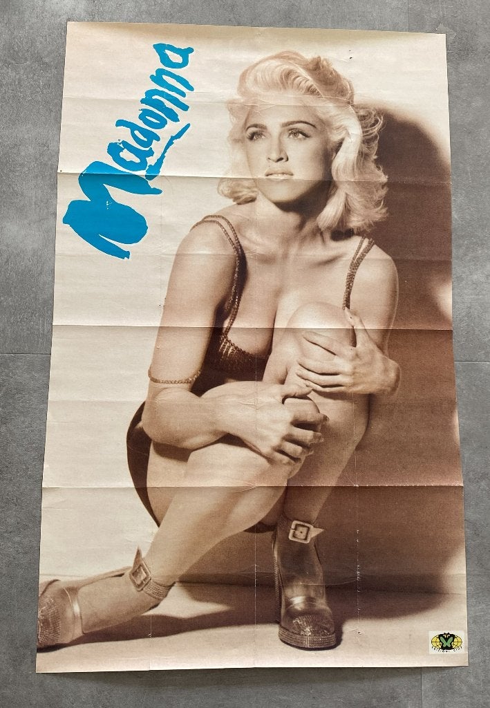 Poster Madonna, Verzamelen, Posters, Ophalen of Verzenden, A1 t/m A3, Muziek, Rechthoekig Staand