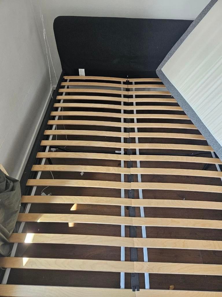 Bed frame bodem latten bodem - moet snel weg, Ophalen, Tweepersoons, 140 cm, Zo goed als nieuw