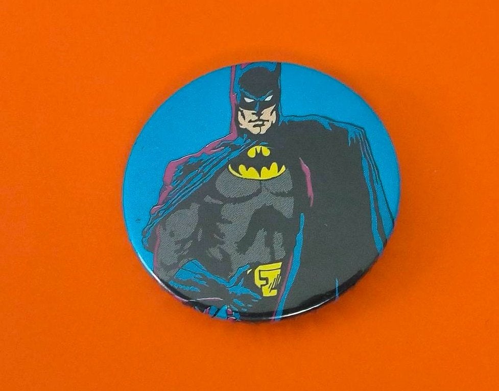 Batman button(nr.1), Ophalen of Verzenden, Nieuw, Overige onderwerpen, Button