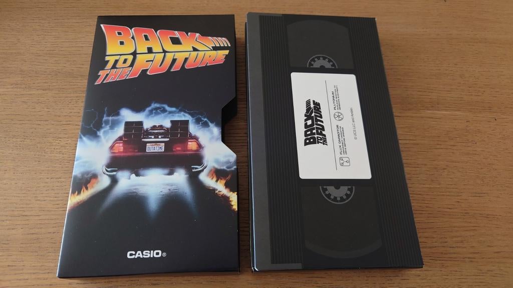 Casio Back to the future limited edition., Casio, IOS, Nieuw, Ophalen of Verzenden