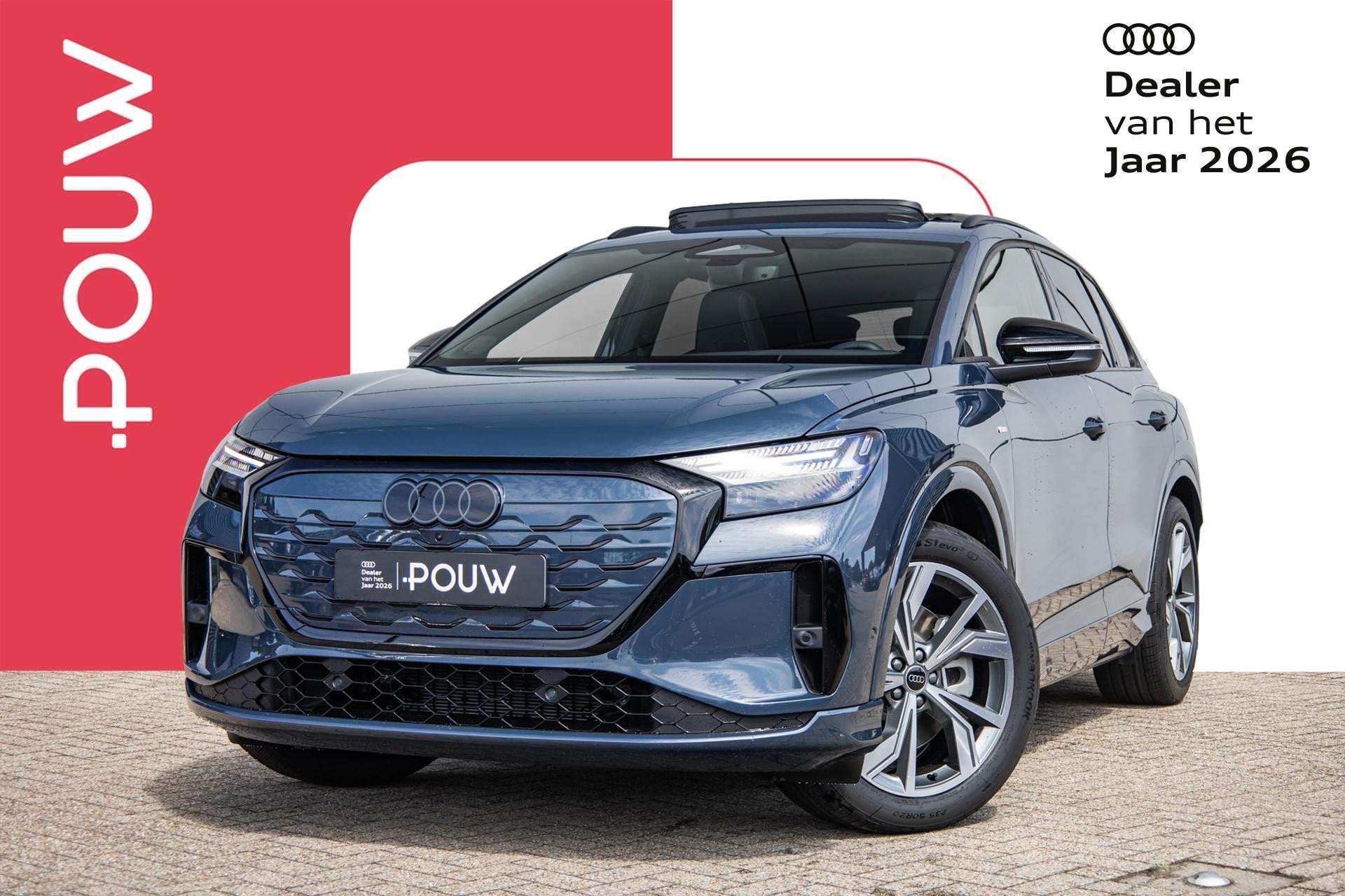 Audi Q4 e-tron 286pk S Edition Performance 82 kWh | Tech Plu, Auto's, Audi, Automaat, 12 maanden, Achterwielaandrijving, 510 min