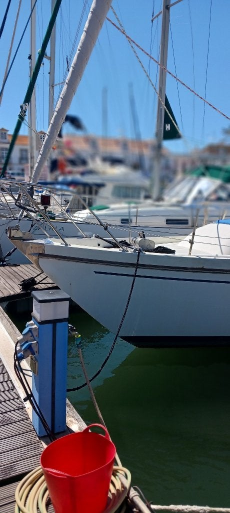 Teab Contest 38, Watersport en Boten, Kajuitzeilboten en Zeiljachten, Gebruikt, Binnenboordmotor, S-spant, Viertaktmotor