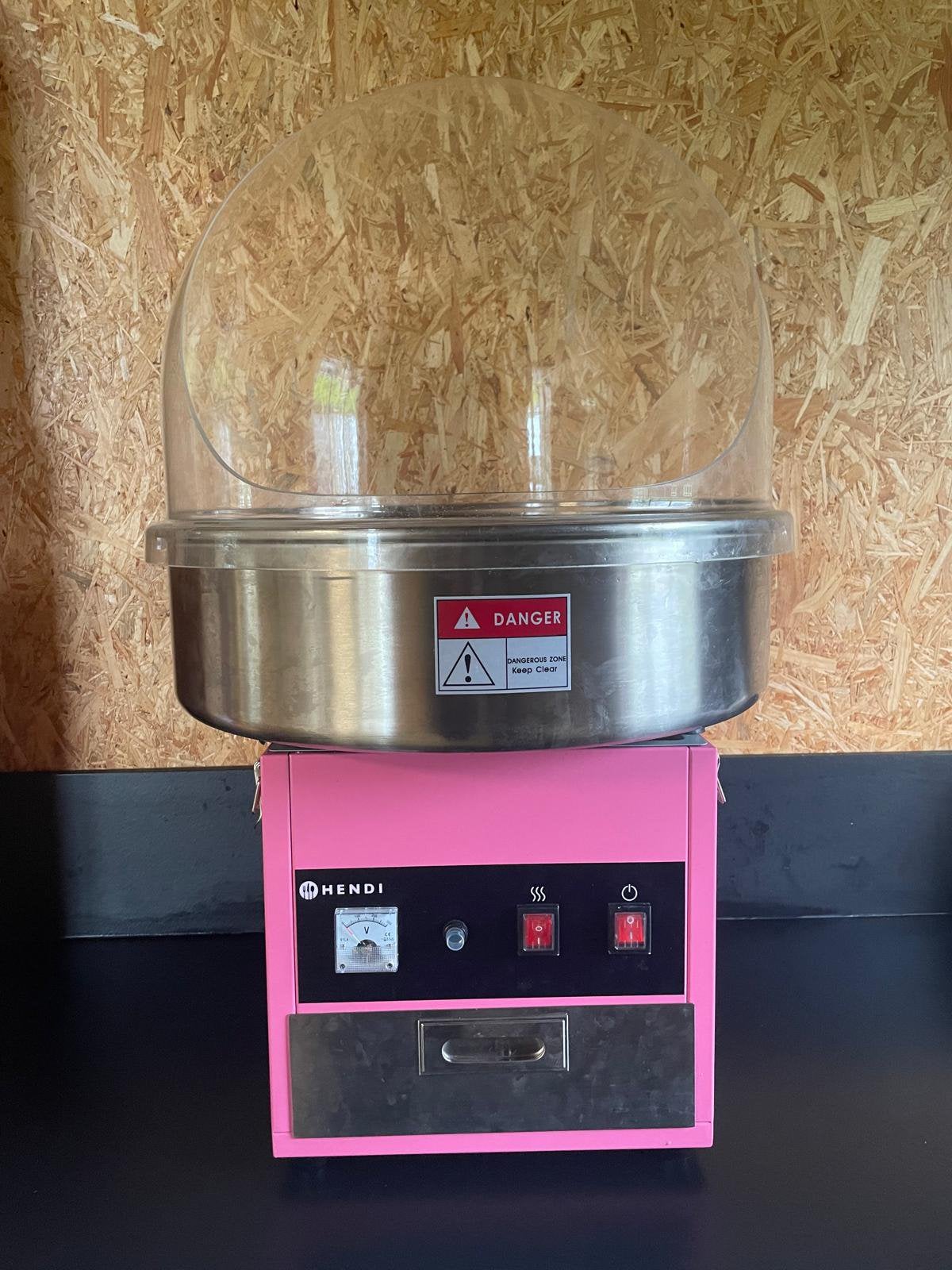 Suikerspin,poffertjes en popcorn machine te huur, Ophalen