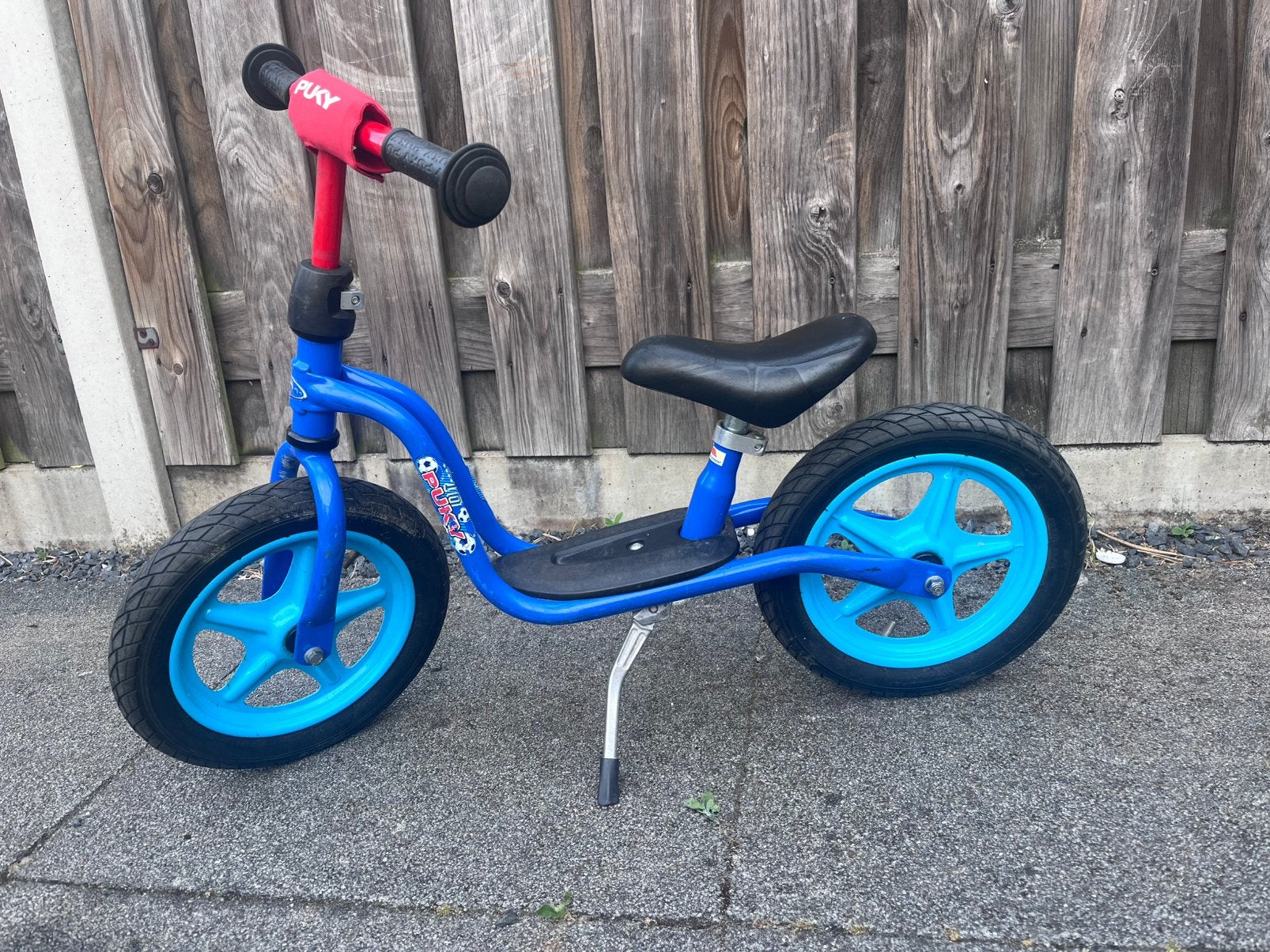 Puky loopfiets blauw, Ophalen, Gebruikt, Loopfiets