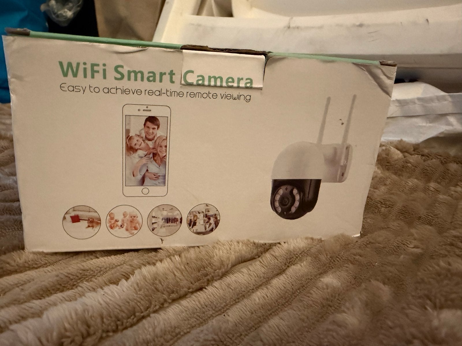 Nieuwe Smart Wifi Camera - Beveiliging voor Thuis, Ophalen of Verzenden, Nieuw, Binnencamera