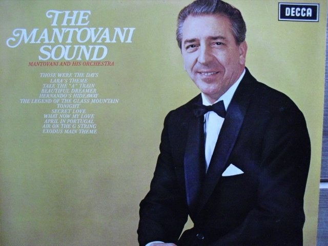 Mantovani "The Mantovani Sound" LP, LP, Complilatie, Gebruikt, Modernisme tot heden