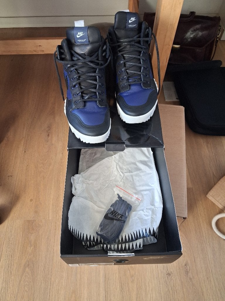 Nike SFB Jungle Dunk Undercover Zwart/Navy Maat 44, Kleding | Heren, Schoenen, Blauw, Nike, Ophalen of Verzenden, Sneakers of Gympen
