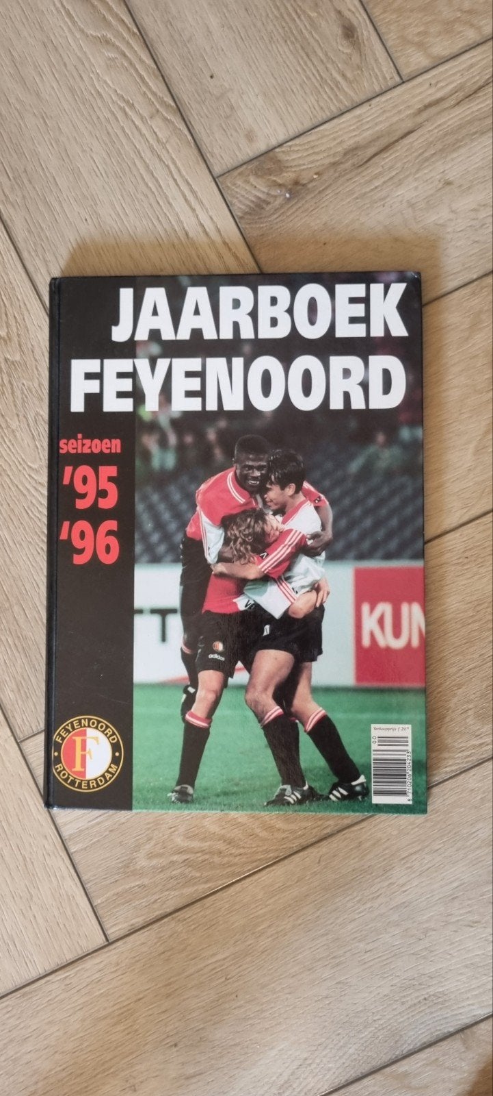 Jaarboek Feyenoord seizoen '95-'96, Ophalen of Verzenden, Gelezen, Balsport