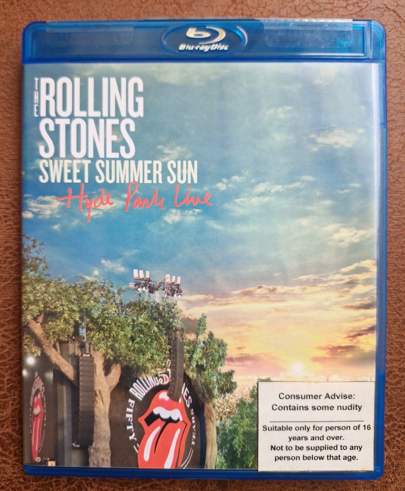 Rolling Stones - Sweet Summer Sun Hyde Park Live Blu-ray, Cd's en Dvd's, Muziek en Concerten, Engels, Vanaf 16 jaar, Inclusief boekje