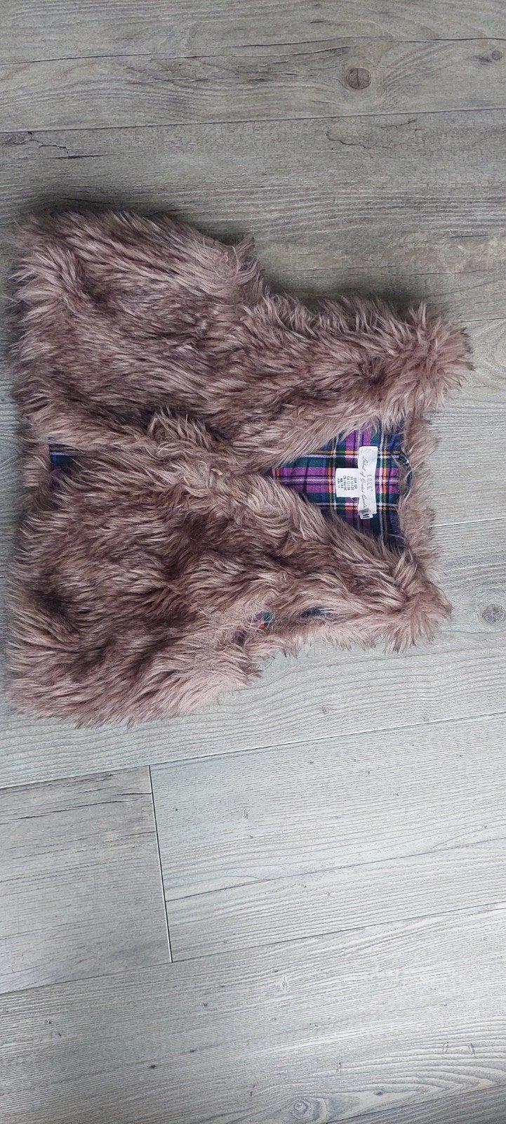Mooi faux fur giletje bruin maat 158, Kinderen en Baby's, Kinderkleding | Maat 158, Ophalen of Verzenden, H&M, Meisje, Trui of Vest