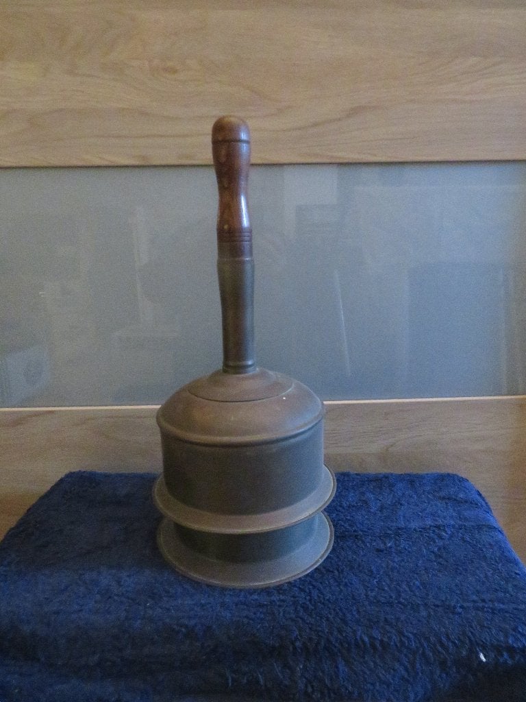 antieke wastobbe schuimer, Ophalen, Koper