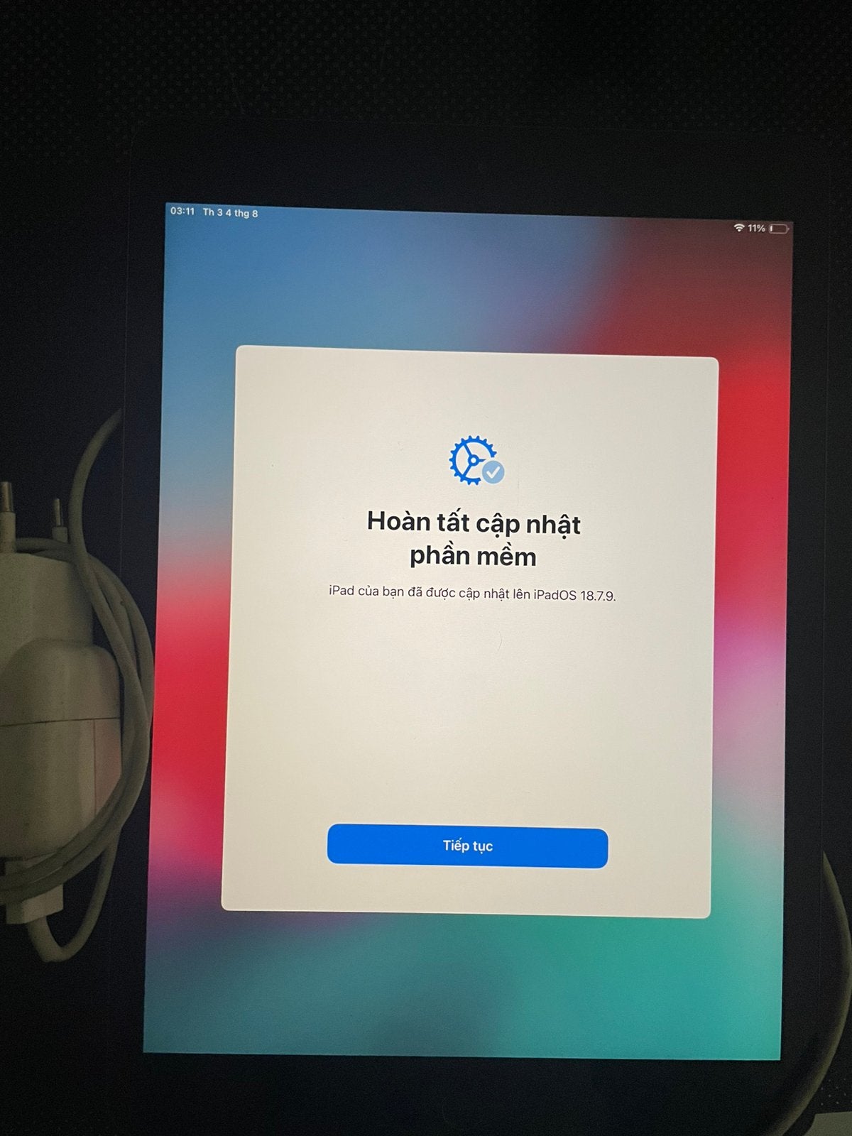 Apple iPad (7e generatie) A2197 - 32GB defect touch, Computers en Software, Apple iPads, 10 inch, Gebruikt, 32 GB, Apple iPad