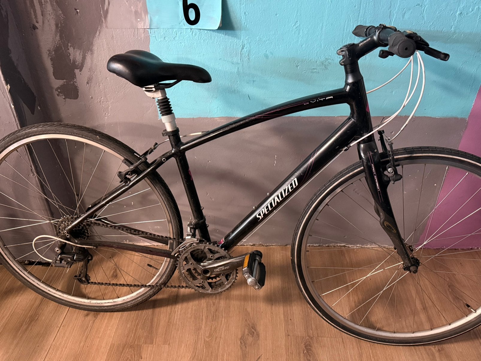 Specialzed Aluminium bicycle, Gebruikt, Velgrem, 49 tot 53 cm, Dames