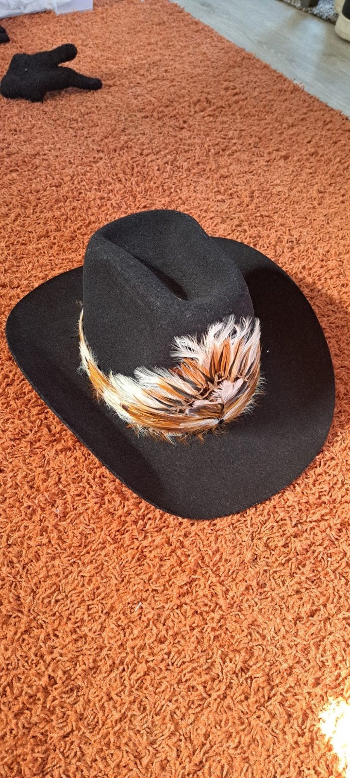 Smithbilt Hats Wollen Hoed met Verenband - Calgary Stampede, Ophalen of Verzenden, Gedragen, Smithbilt Hats, Hoed