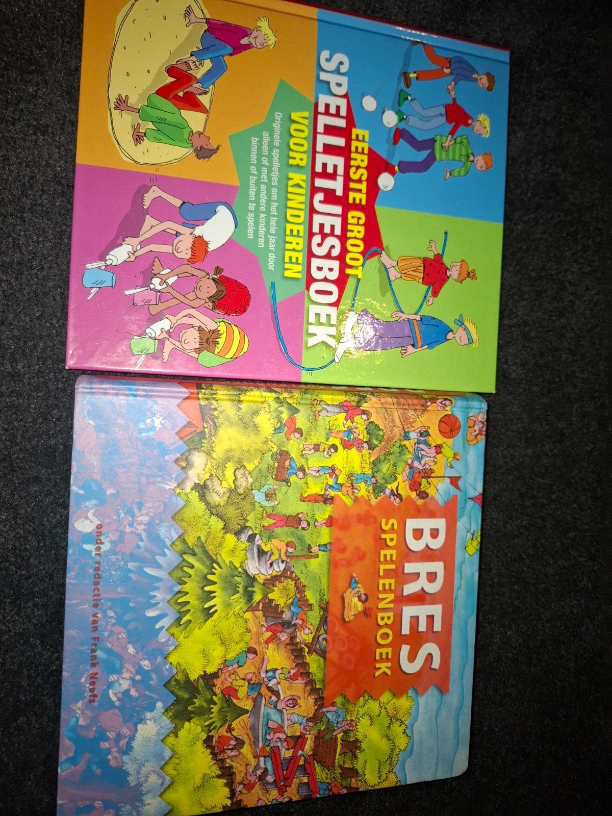 Groot Spelletjesboek & BRES Spelenboek voor Kinderen, Boeken, Ophalen of Verzenden, Gelezen, Frank Neefs (redactie BRES Spelenboek)