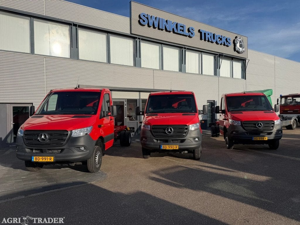 Mercedes-Benz Sprinter 519 CDI 906BA50/4X4 Chassie - Cabine, Auto's, Particulier, Dealer onderhouden, Te koop