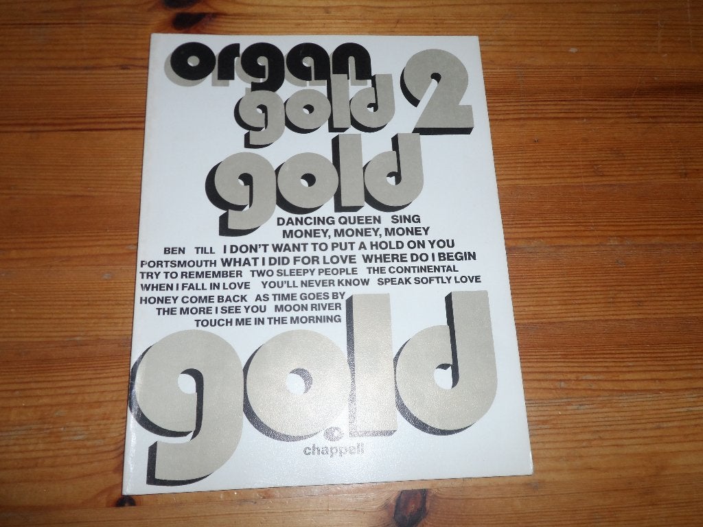 Organ gold 2 en 3 - bert brewis, Orgel, Nieuw, Ophalen of Verzenden, Artiest of Componist
