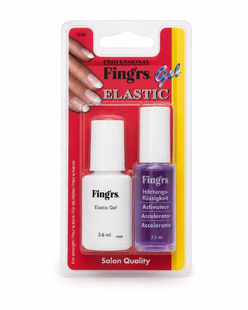 Fing’rs Professional Elastic Gel nagelverstevigingsset, ., Overige typen, Nieuw, Ophalen of Verzenden