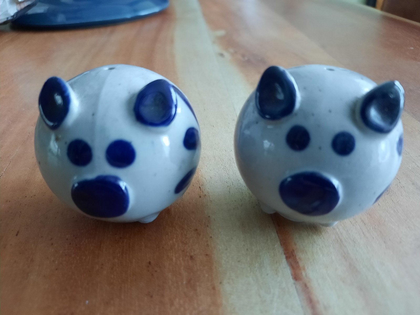 Vintage Varkentjes Peper en Zoutstel - Jaren '70 Keramiek, Ophalen of Verzenden