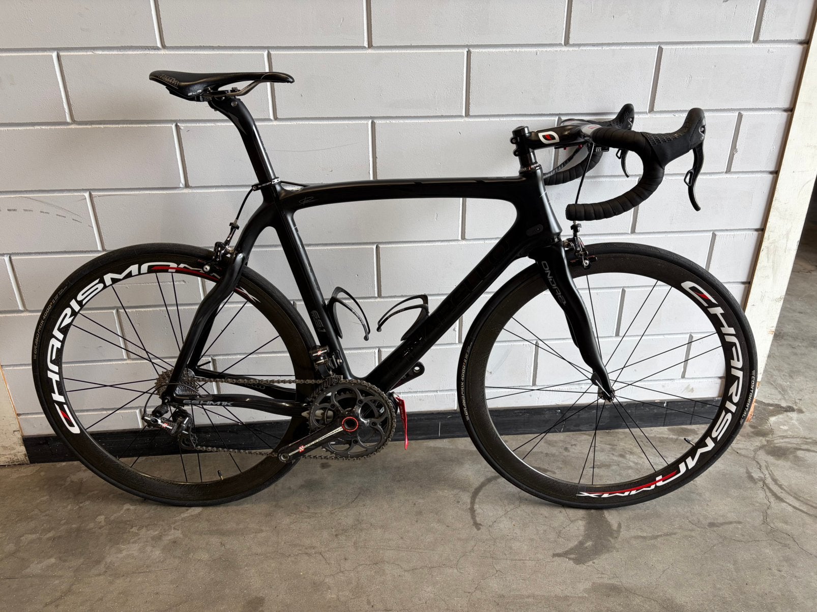 Pinarello Dogma Super Record EPS, Carbon, 10 tot 15 versnellingen, Zo goed als nieuw, 53 tot 57 cm