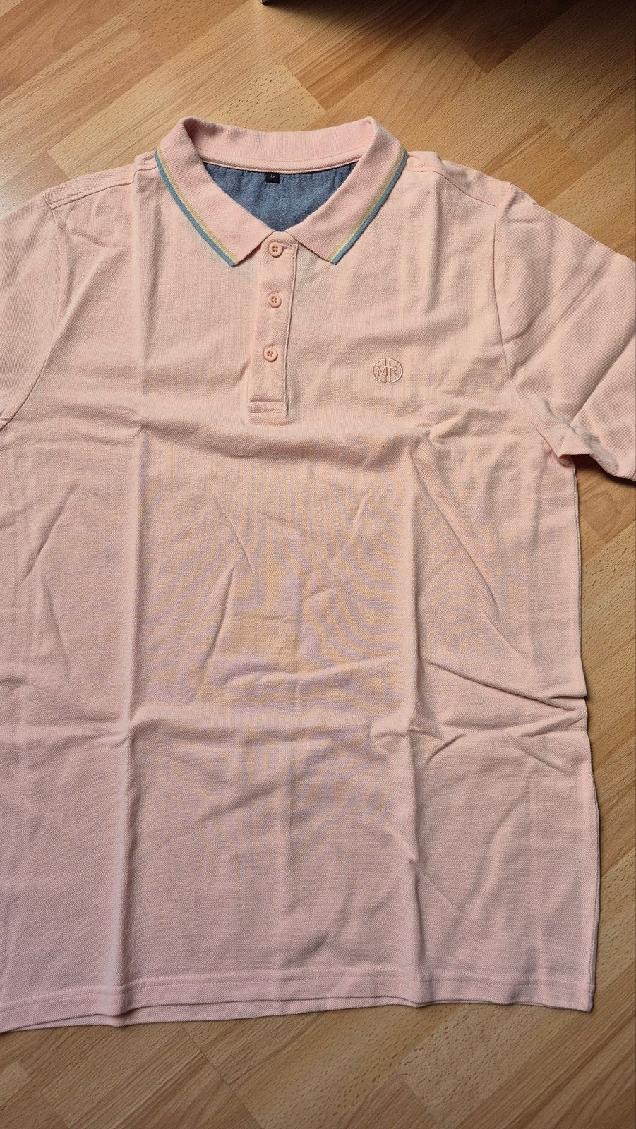 Roze polo shirt maat L, Maat 52/54 (L), Mario Russo, Nieuw, Ophalen of Verzenden
