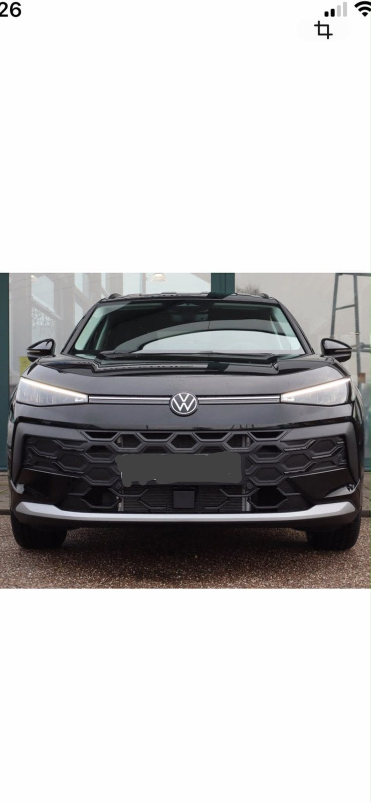 Zgan voorbumper met gril voor vw t roc 2026, Auto-onderdelen, Ophalen of Verzenden, Nieuw, Voor, Bumper