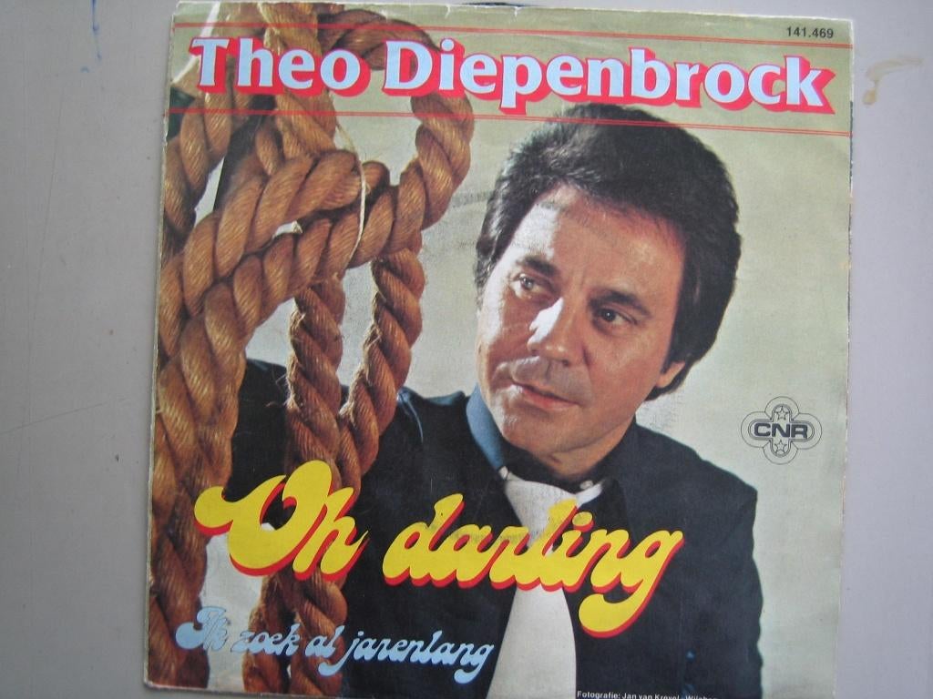 Theo Diepenbrock - Oh darling, Ophalen of Verzenden, Gebruikt, 7 inch, Levenslied of Smartlap