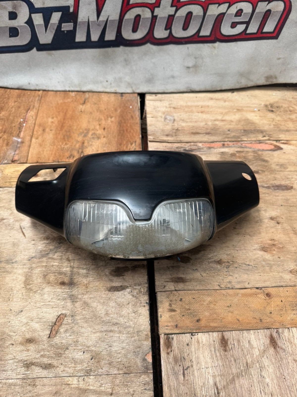 Zip type 2/3 stuurkap zwart met koplamp, Ophalen of Verzenden, Zo goed als nieuw, Koplamp