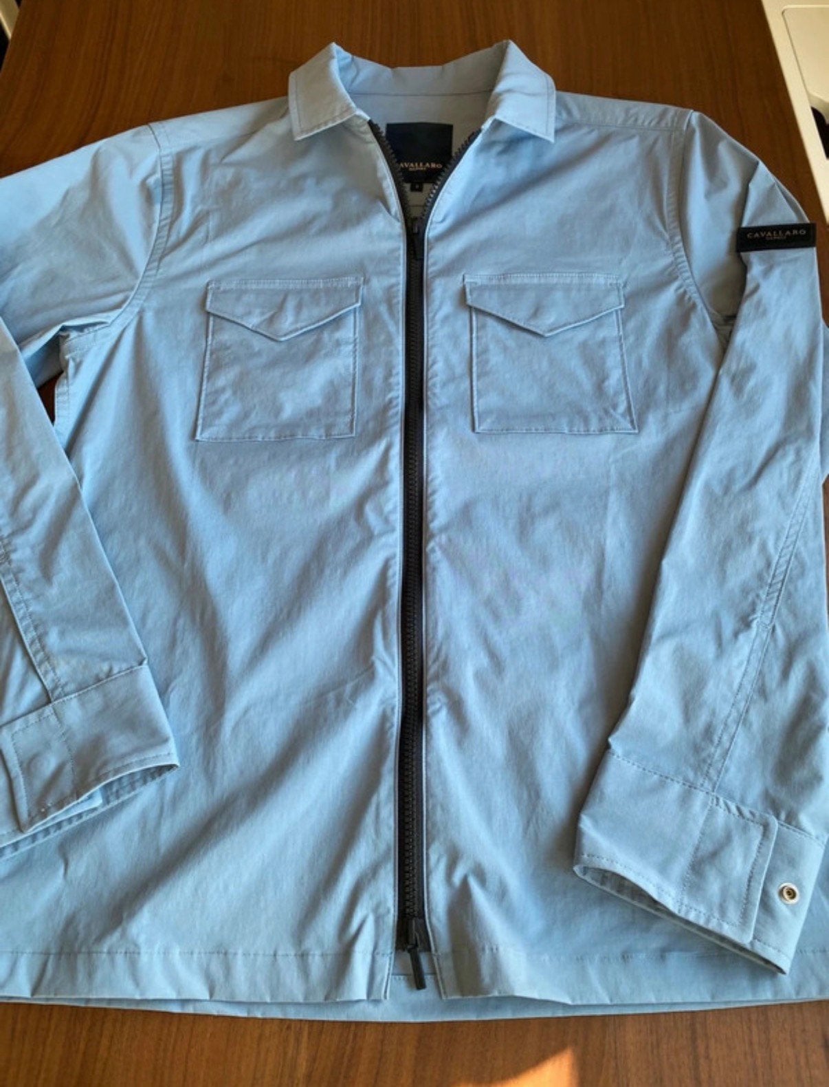 Overshirt van Cavallaro Napoli. Nieuwstaat. Maat S, Ophalen of Verzenden, Zo goed als nieuw, Blauw, Cavallaro Napoli