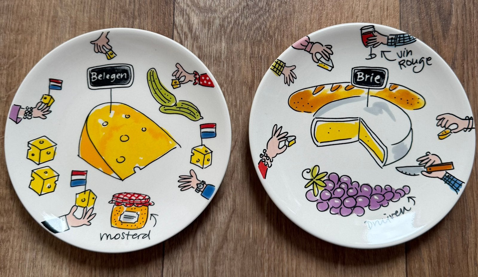 Blond Amsterdam Kaas Bordjes, Ophalen, Nieuw, Bord(en), Aardewerk