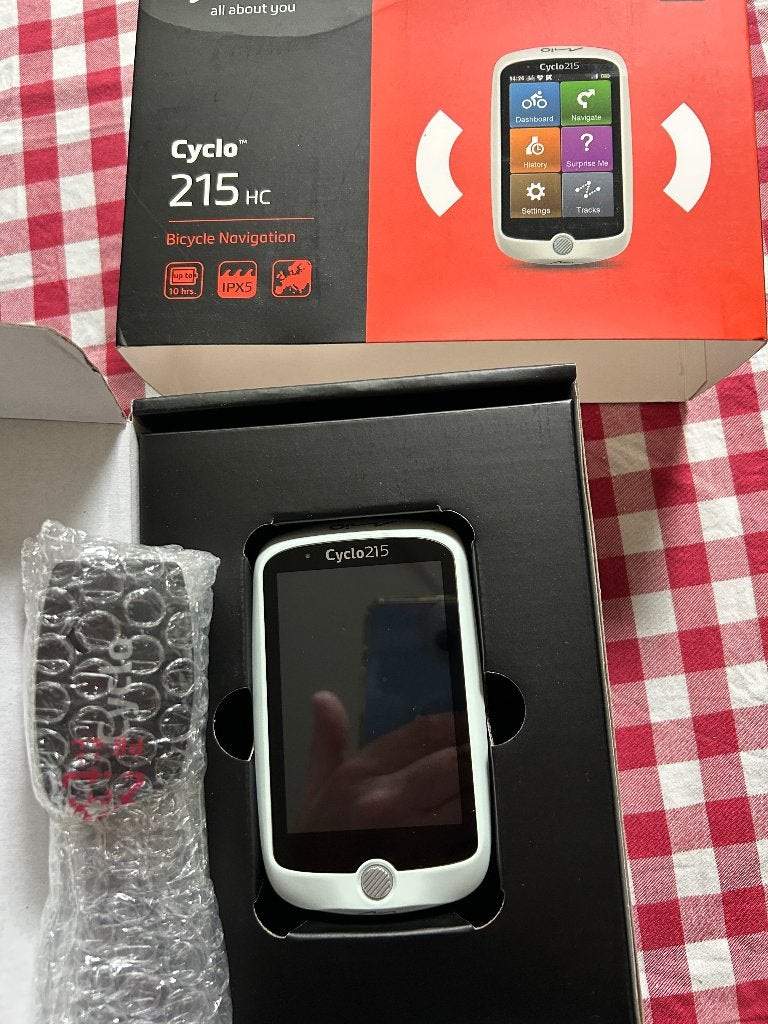 Mio fietsnavigatie cyclo 215, Ophalen of Verzenden, Draadloos, Zo goed als nieuw