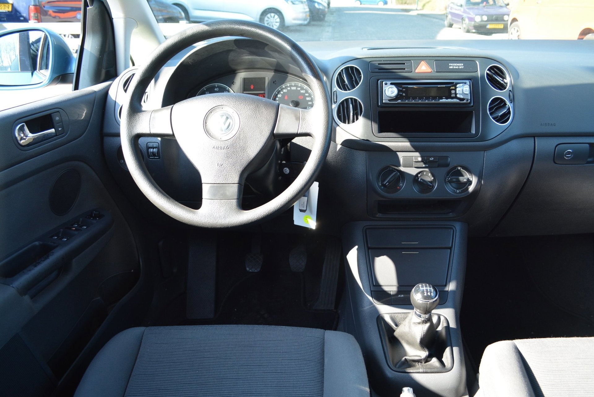 Volkswagen Golf Plus 1.6 FSI Comfortline Business 57.000 km, Stof, Gebruikt, 4 cilinders, Blauw
