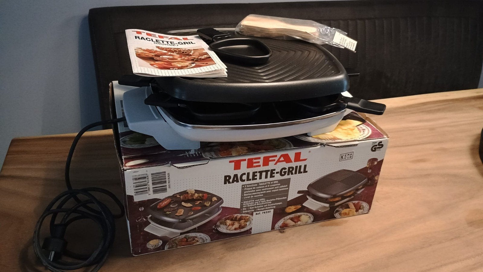 Tefal Raclette-Grill - Perfect voor gezellige avonden, Ophalen, Zo goed als nieuw, 8 personen of meer