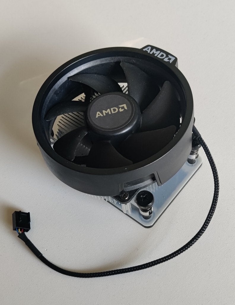 AMD Wraith CPU Koeler Socket AM4, Computers en Software, Computerkoelers, Ophalen, Zo goed als nieuw, Luchtkoeling